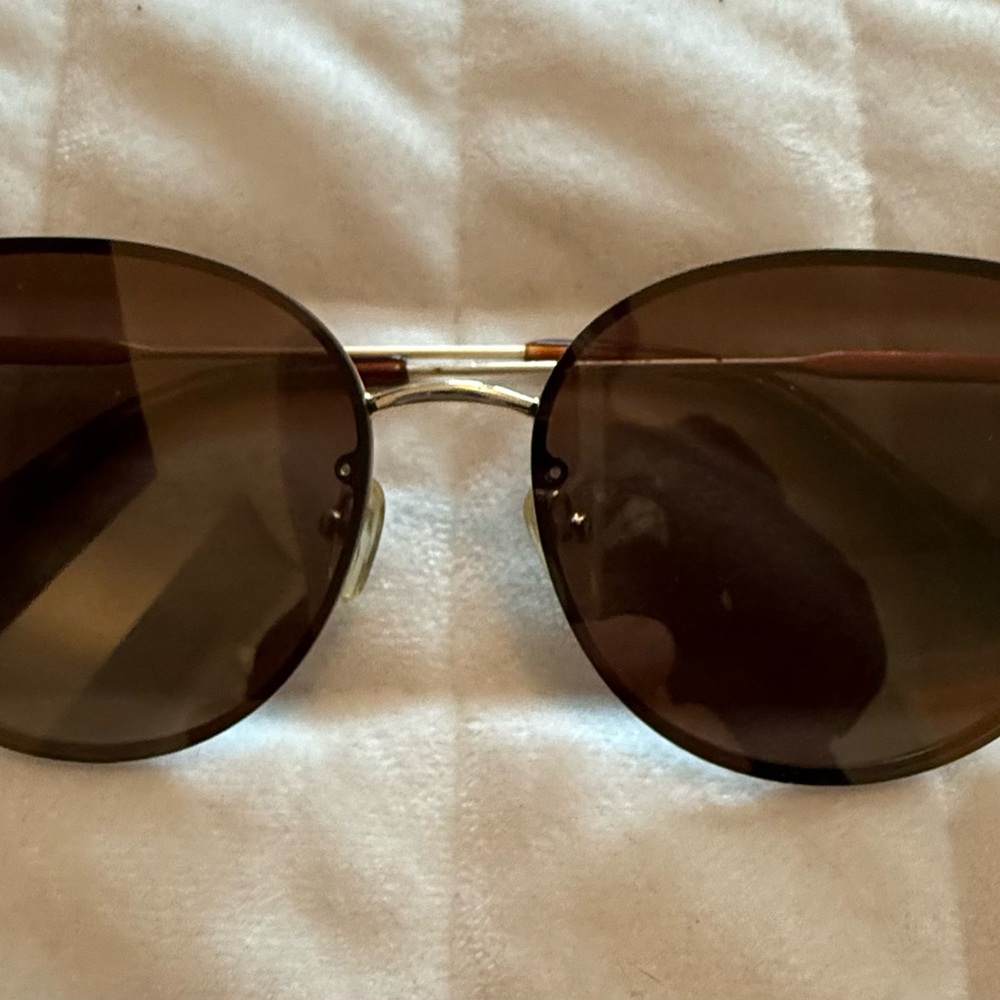 Oscar de la Renta Tortoise Shell Sunglasses